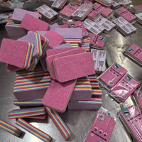 Custom 12 Layer Peelable Microfiber Sponge Block Reusable Layered Microfiber Cleaning Sponge Absorbent Rainbow Sponge
